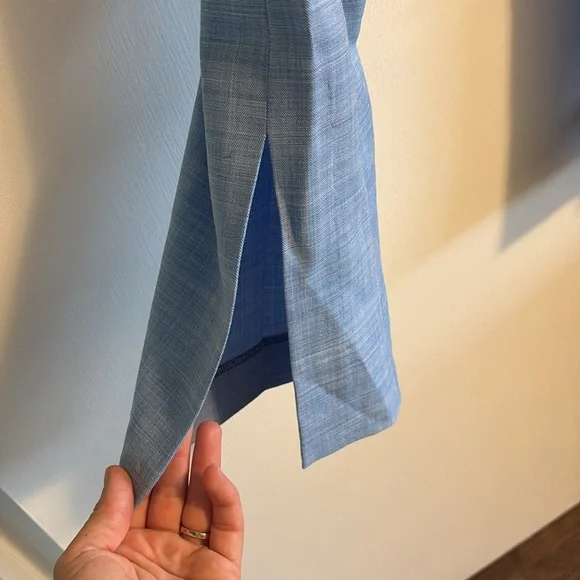 Simons Blue Boot Cut Flare Pants - Picture 4 of 10